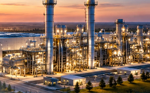 Illustrative power generation facility